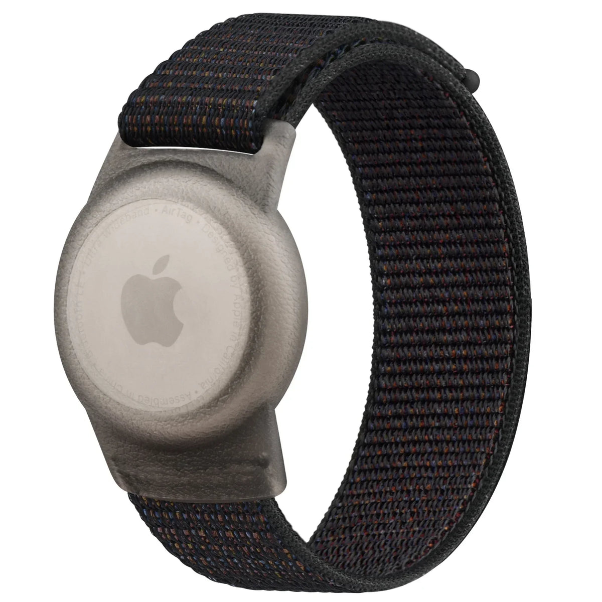 AirTag-Kinderarmband in Schwarz